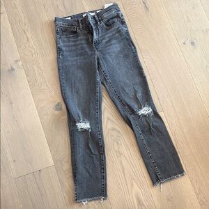 Levi’s Distressed Gray Jeans